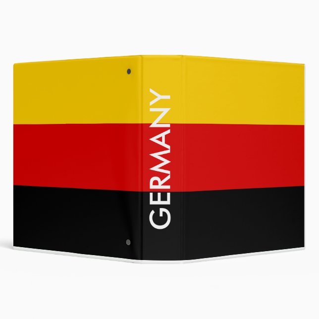 Binder with Flag of Germany (Background)