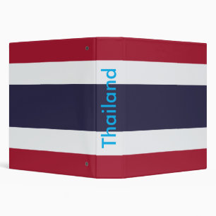 Binder with Flag of Thailand