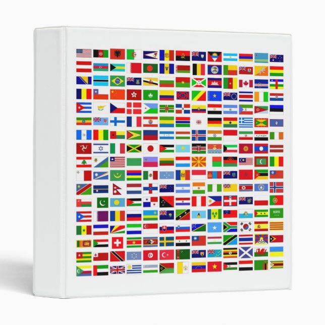 Binder World Flags (Front/Spine)