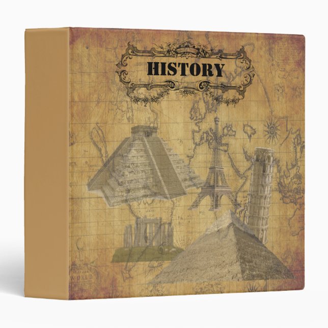 Binder world history (Front/Spine)
