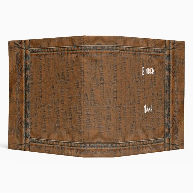 Binder Zizzago Leather Look (Background)