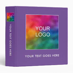 Binders Add Company Logo Text Here Template