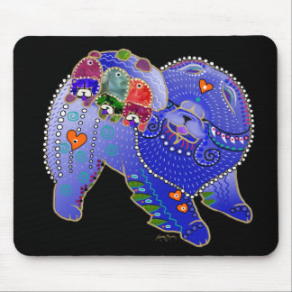 BINDI chow family mousepad