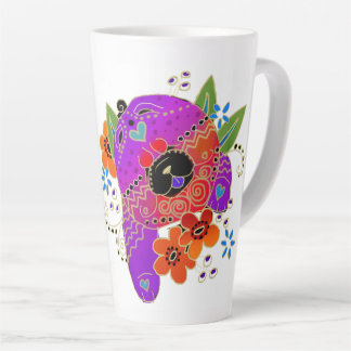 BINDI chow  latte mug