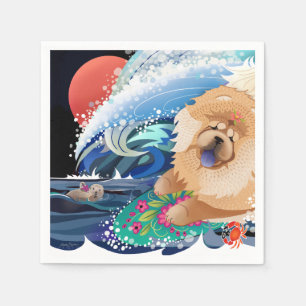 BINDI CHOWABUNGA - Chow paper napkins