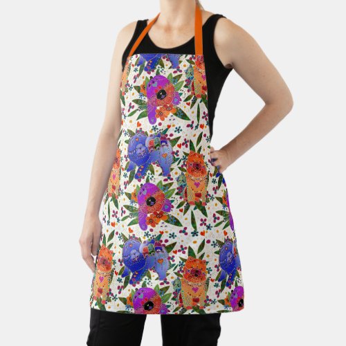 BINDI CHOWS _ all_over print apron