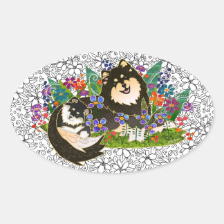 BINDI Finnish Lapphund stickers