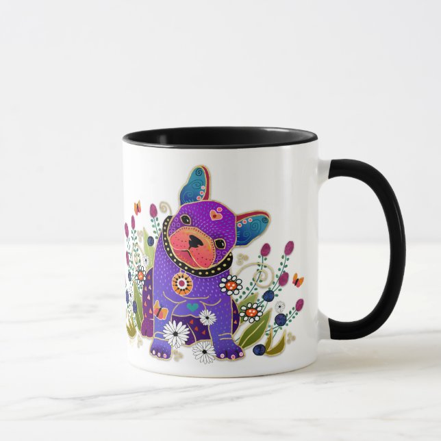 BINDI FRENCHIE- French Bulldog coffee mug (Right)