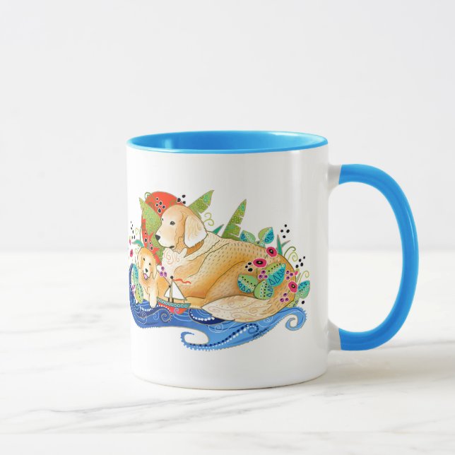 BINDI GOLDEN RETRIEVER MUG (Right)