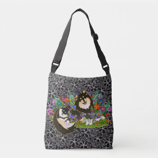 BINDI LAPPY Finnish Lapphund crossbody/or tote bag