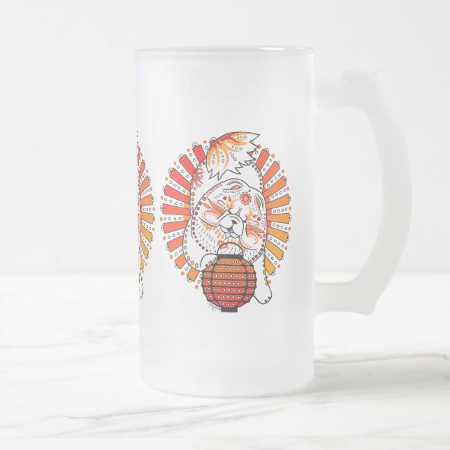 BINDI MI TANG -  Chow - frosted mug 2 sizes (Right)