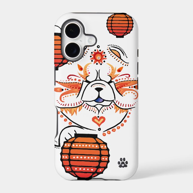 BINDI MI TANG Chow - IPHONE X  case (Back)