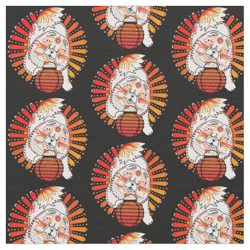 BINDI MI TANG -  Chow - Year of the Dog fabric