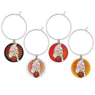 BINDI MI TANG -  Chow - Year of the Dog wine charm