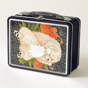 BINDI MINGSIE cream chow Metal Lunchbox