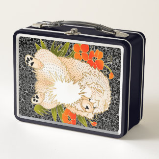 BINDI MINGSIE cream chow Metal Lunchbox