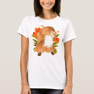 BINDI MINGSIE red chow-FRONT DESIGN-choose style T-Shirt