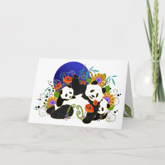 BINDI PANDAS - customize background Card