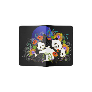 BINDI PANDAS passport holder