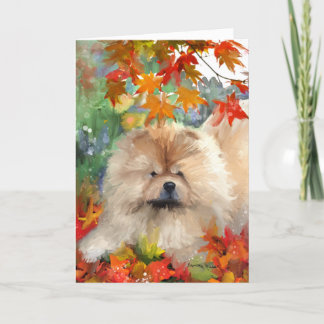 BINDI PLAYDATE Chow Artcards Holiday Card