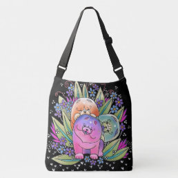 BINDI PLAYDATE Chow crossbody or tote bags