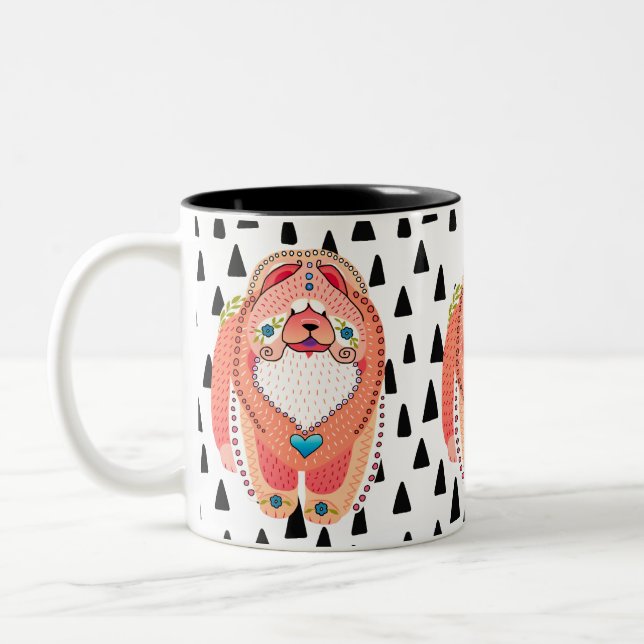 BINDI SOPHIE in forest - Mug (Left)
