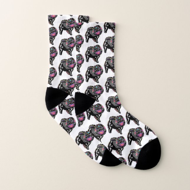 BINDI SUGARSKULL Chow - Socks (Pair)