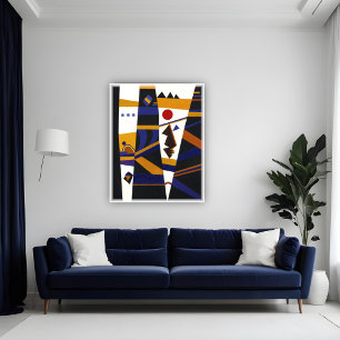 Binding by Kandinsky, 1932 Poster