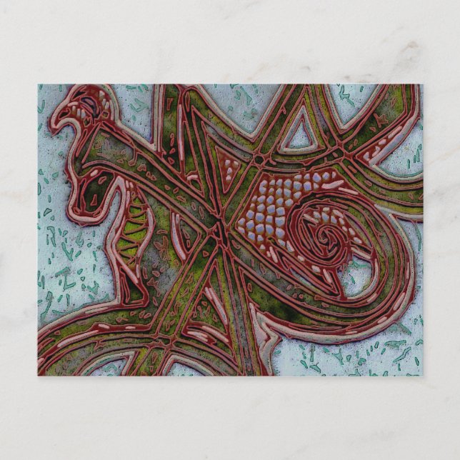 bindrune holiday postcard (Front)