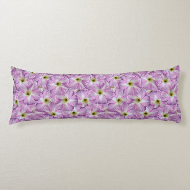 Bindweed Seamless Pattern Body Pillow (Front)