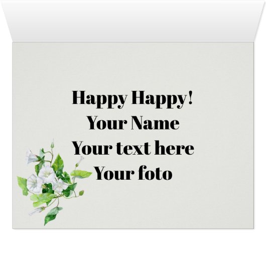 Bindweed white flower (Inside Horizontal (Bottom))