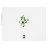 Bindweed white flower cards (Back Horizontal)