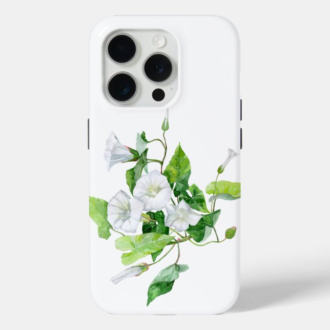 Bindweed white flower Case-Mate iPhone case (Back)