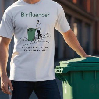 Binfluencer, the first to put out their bins