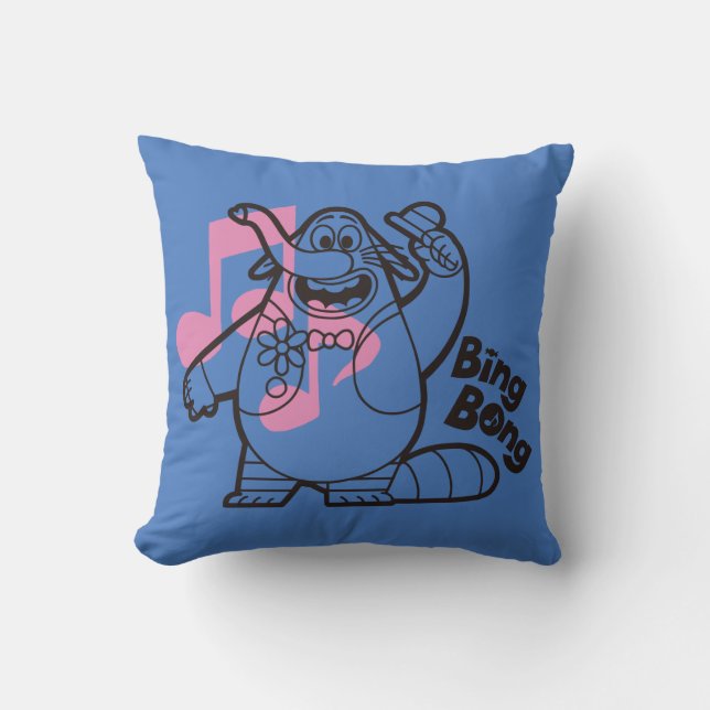 Bing Bong 2 Throw Pillow (Front)