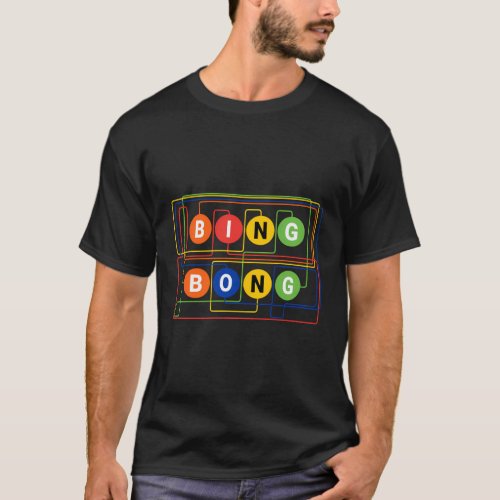 Bing Bong Nyc Subway Sound T_Shirt