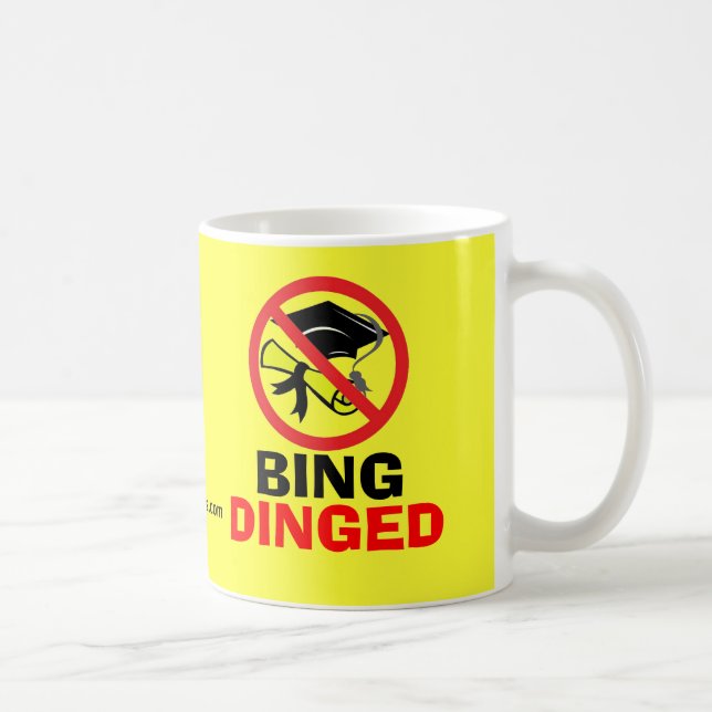 BING DINGED COFFEE MUG (Right)