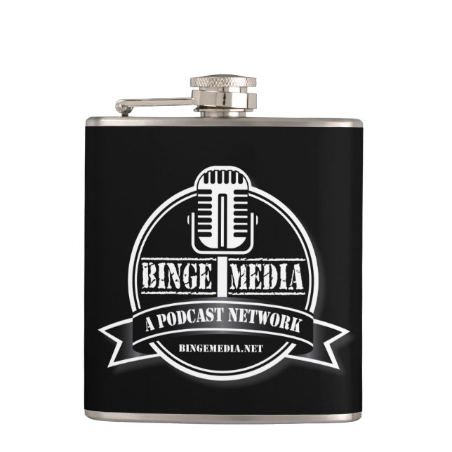 Binge Media Flask (Front)
