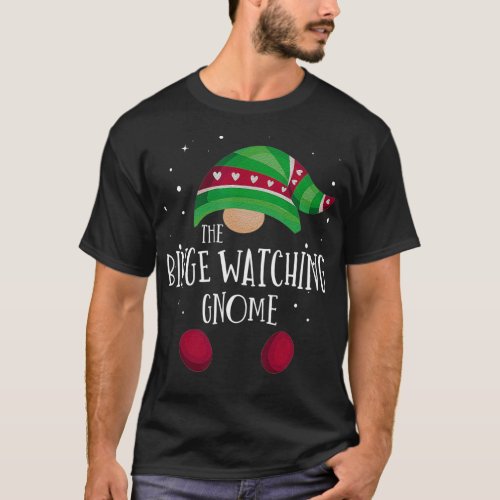 Binge Watching Gnome Family Matching Pajamas Chris T_Shirt