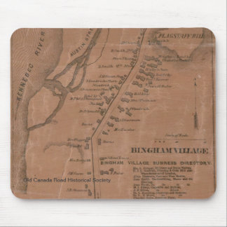 Bingham 1860 Map Mousepad