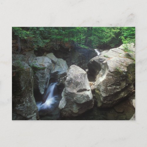Bingham Falls gorge Vermont Postcard