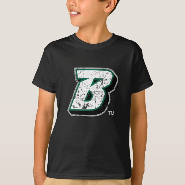 Binghamton B Distressed T-Shirt (Front)