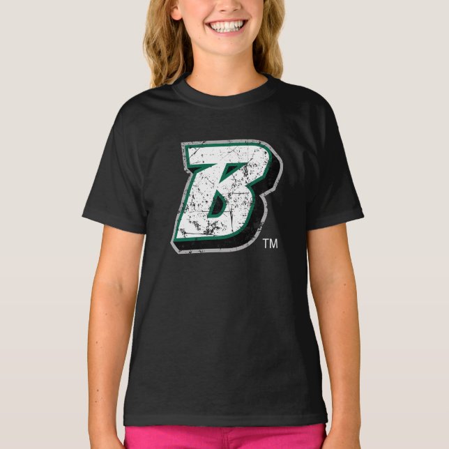 Binghamton B Distressed T-Shirt (Front)