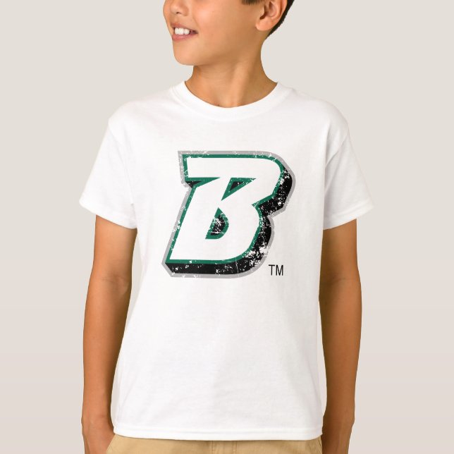 Binghamton B Distressed T-Shirt (Front)