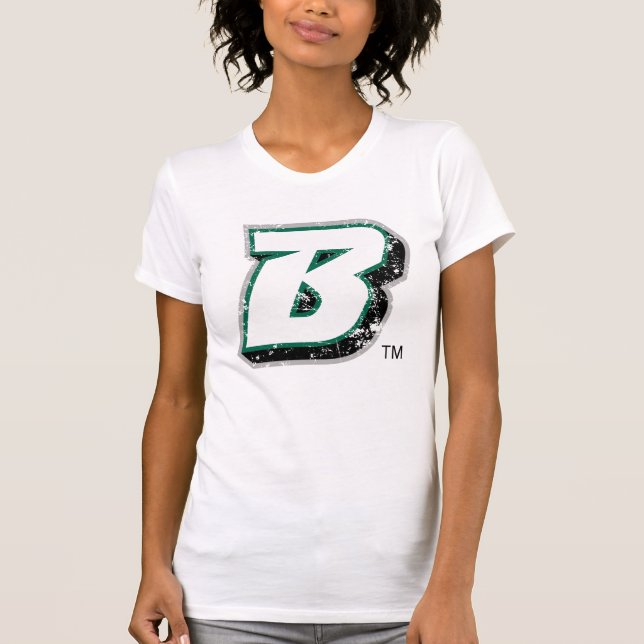 Binghamton B Distressed T-Shirt (Front)