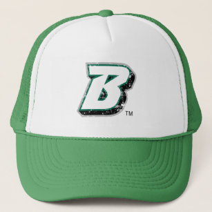 Binghamton B Distressed Trucker Hat