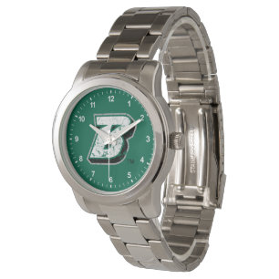 Binghamton B Distressed Watch