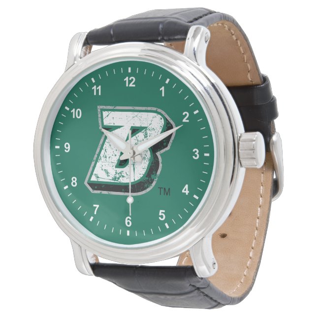 Binghamton B Distressed Watch (Angled)
