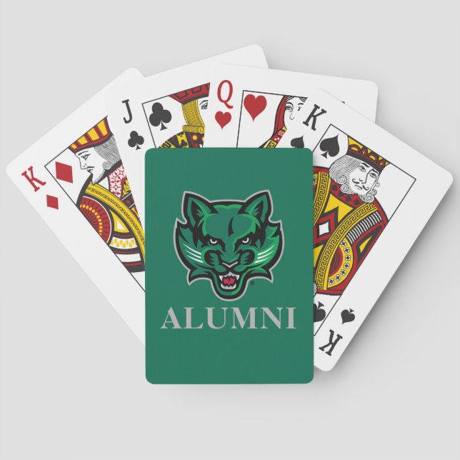 Binghamton Bearcats Alumni Poker Cards (Back)