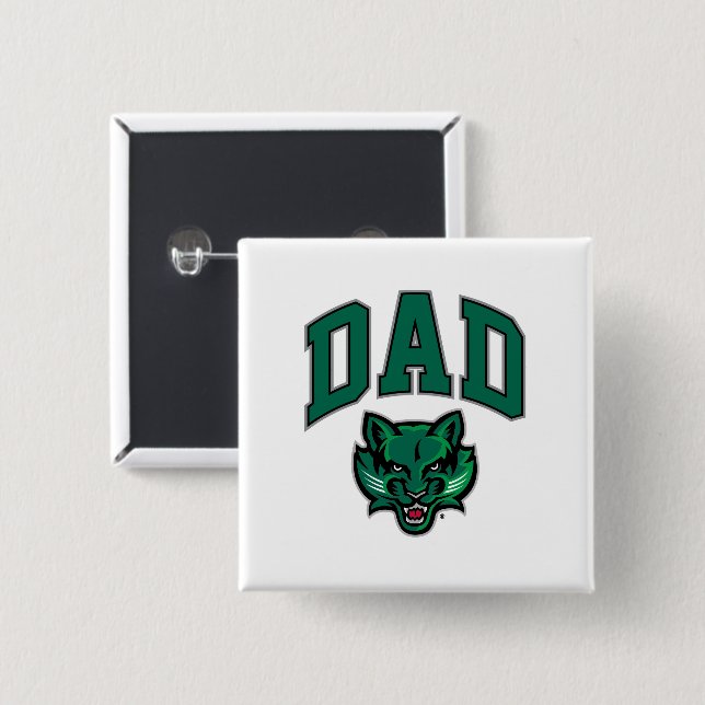Binghamton Bearcats Dad Button (Front & Back)